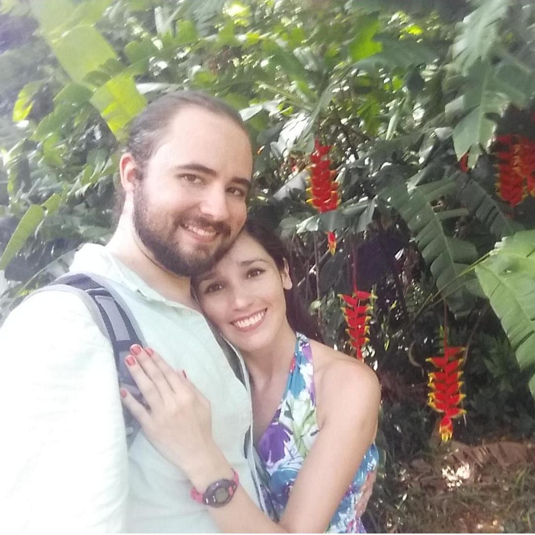2016- In the gardens of Hawaii. En los jardines de Hawaii.