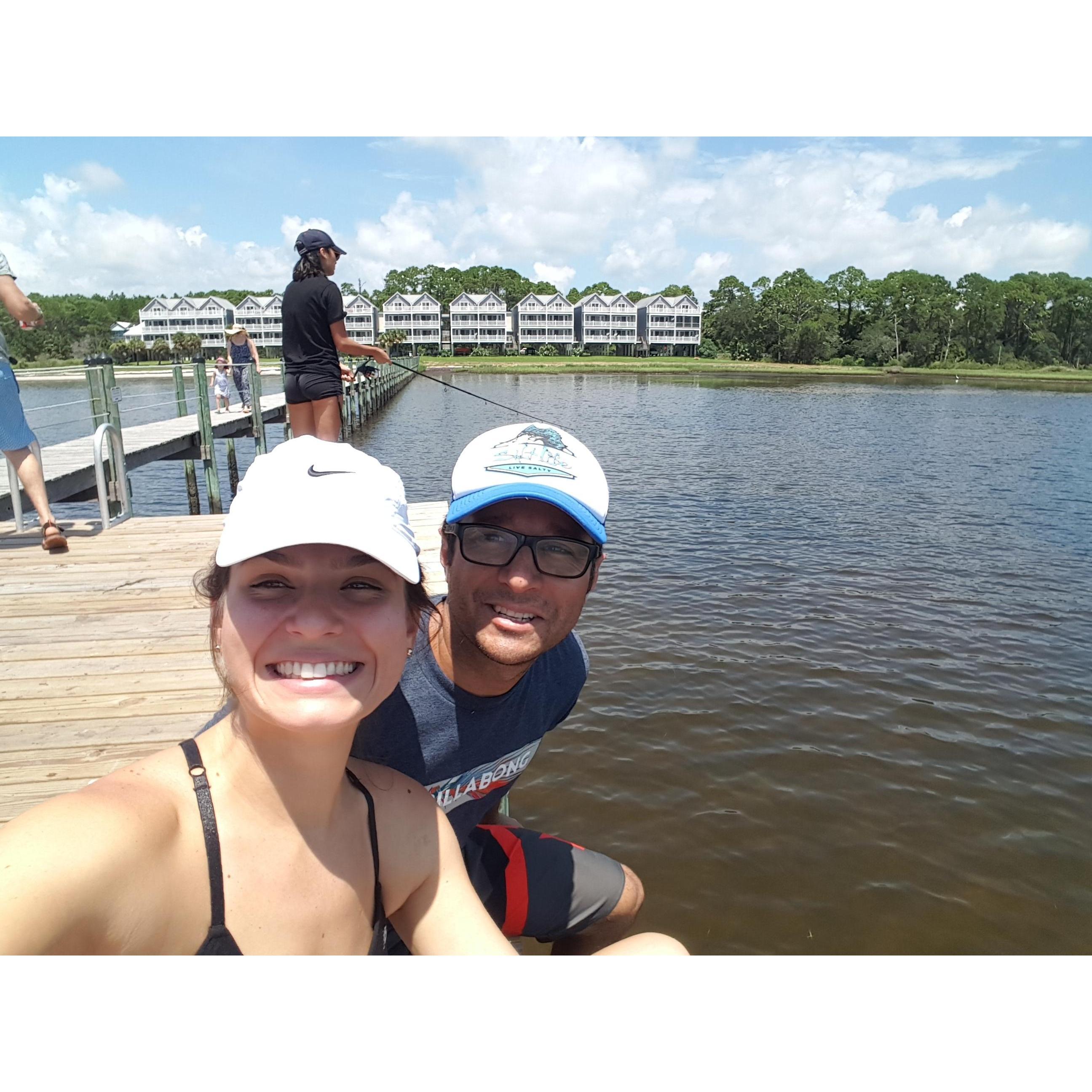 Carrabelle! Nosso spot favorito para pescar!