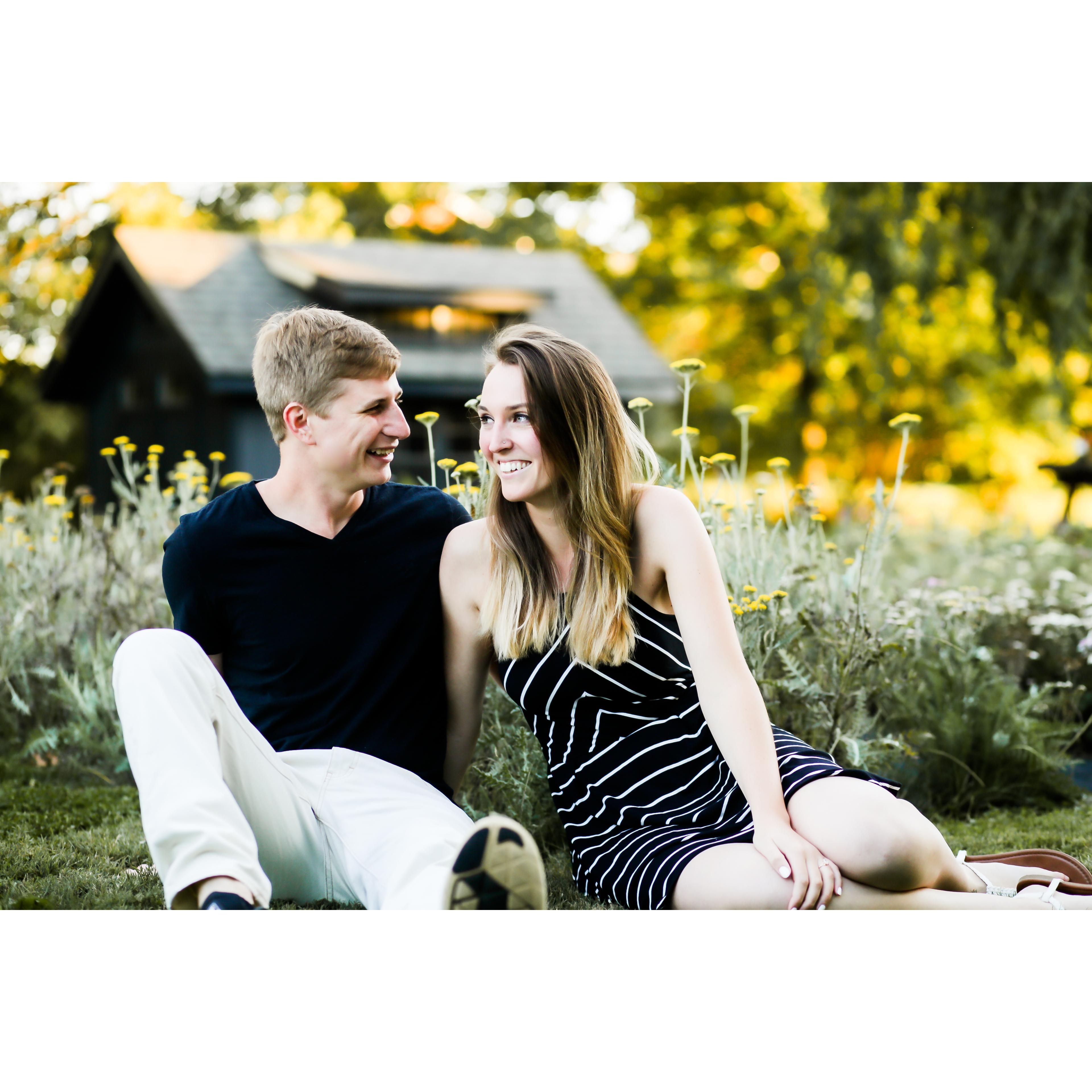Engagement photos. 2019.
