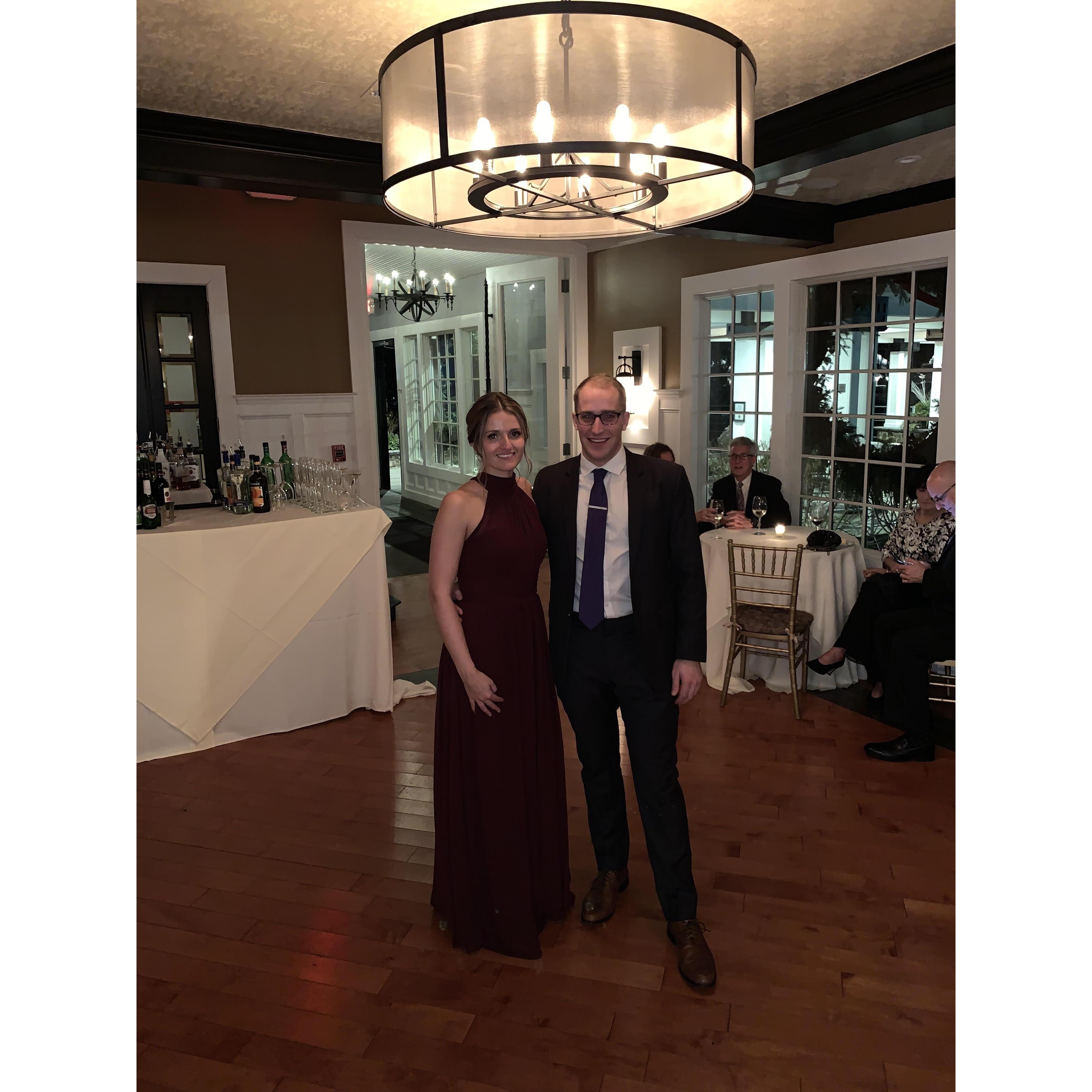 At a dear friend's wedding in New Jersey