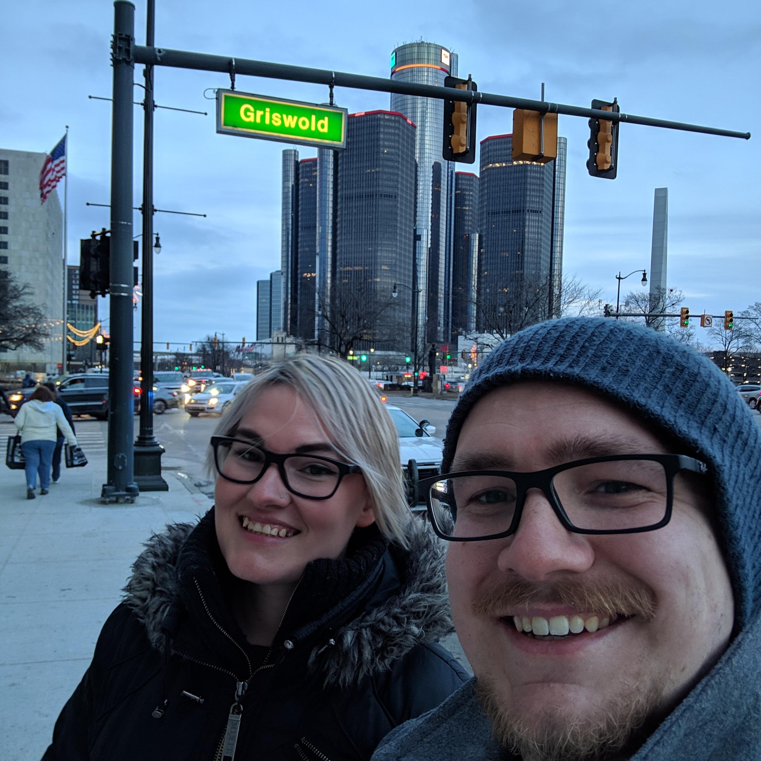 One of our favorite places to go for a night out is to downtown Detroit.