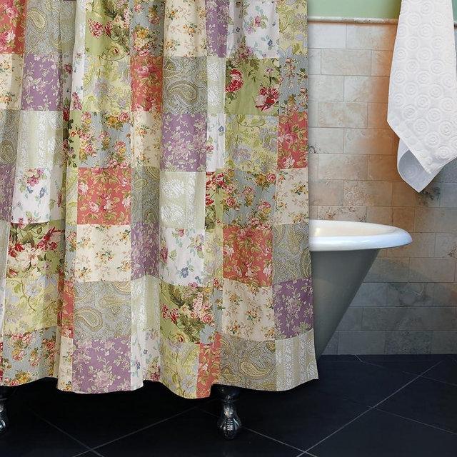 Greenland Home Blooming Prairie Shower Curtain, Multi