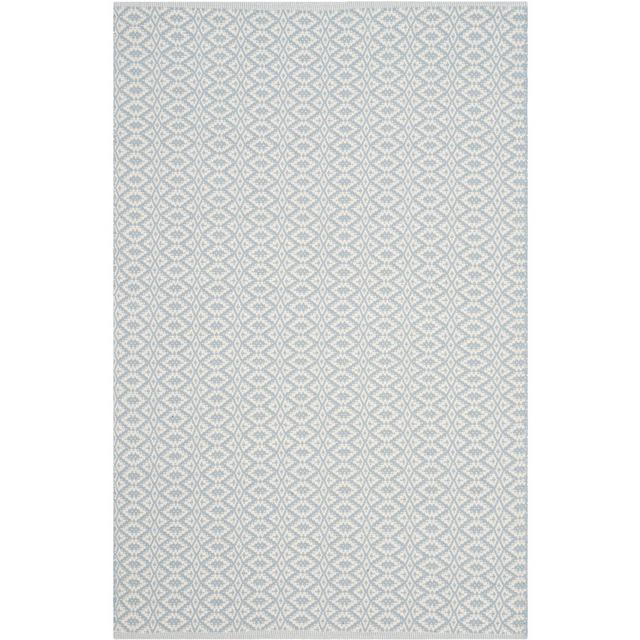 Montauk MTK716 Hand Woven Indoor Accent Rug - Ivory/Light Blue - 3'x5' - Safavieh