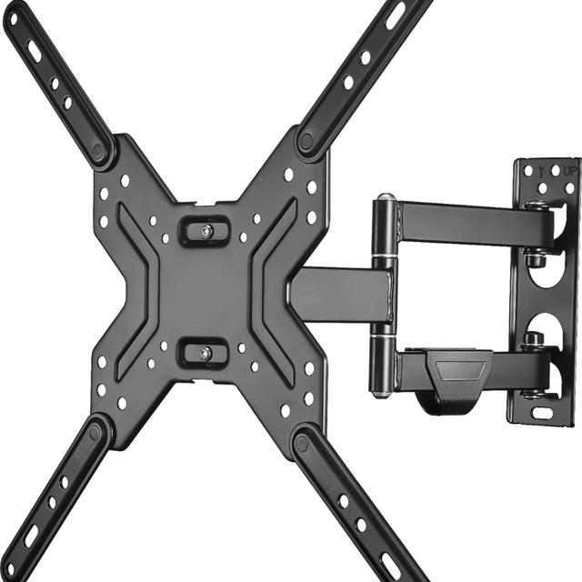 Full Motion TV Wall Mount for Most 19–50" TVs - Black