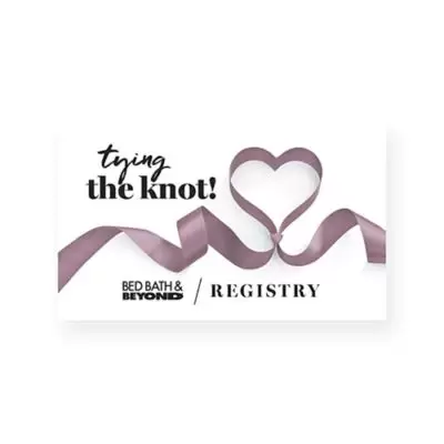 Tie the Knot Registry Bed Bath and Beyond Gift Card