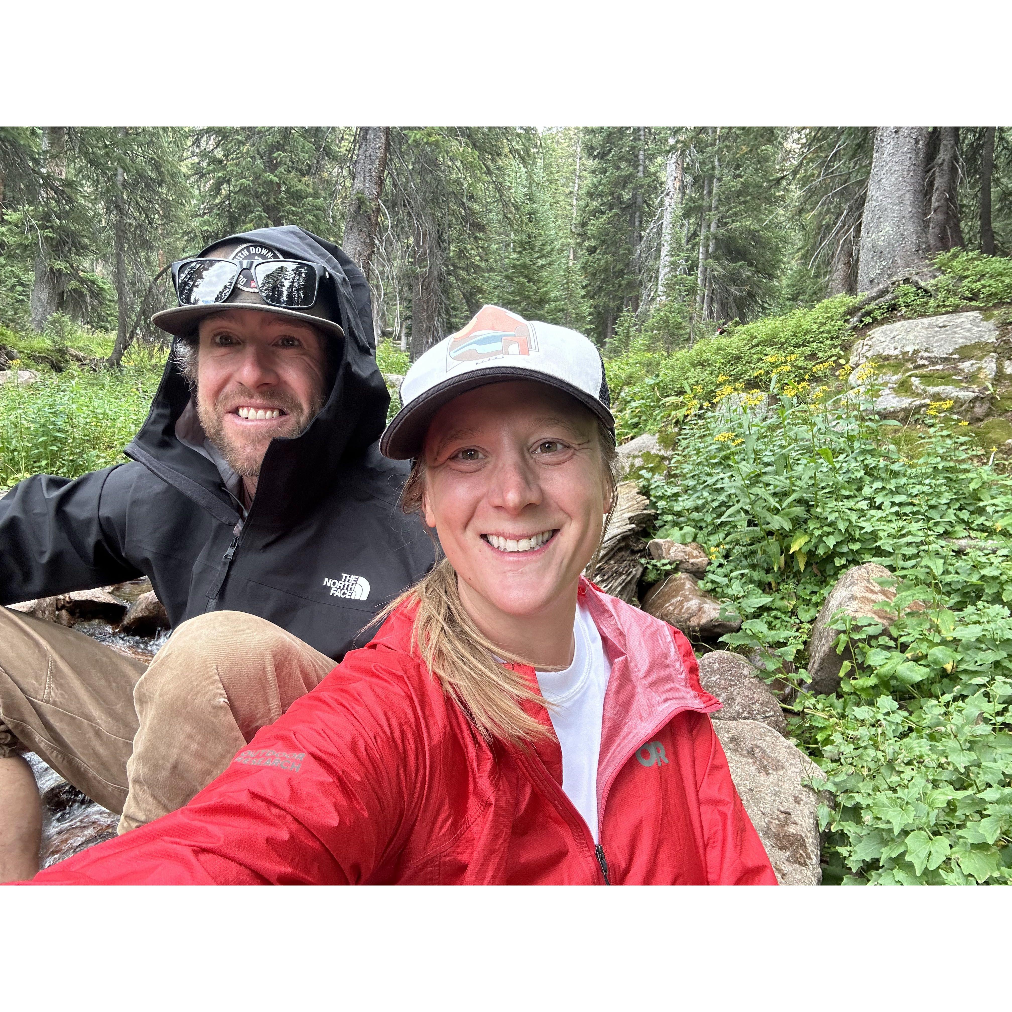 Backpacking from Frisco, CO to Vail, CO.