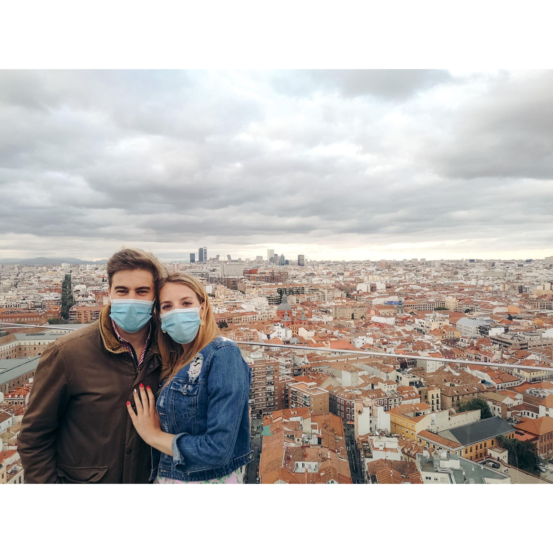 Saying “goodbye” to Madrid was scary, especially not knowing when Pedro and I would be on the same continent again