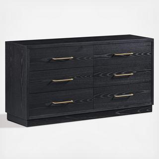 Marlow 6-Drawer Wood Dresser