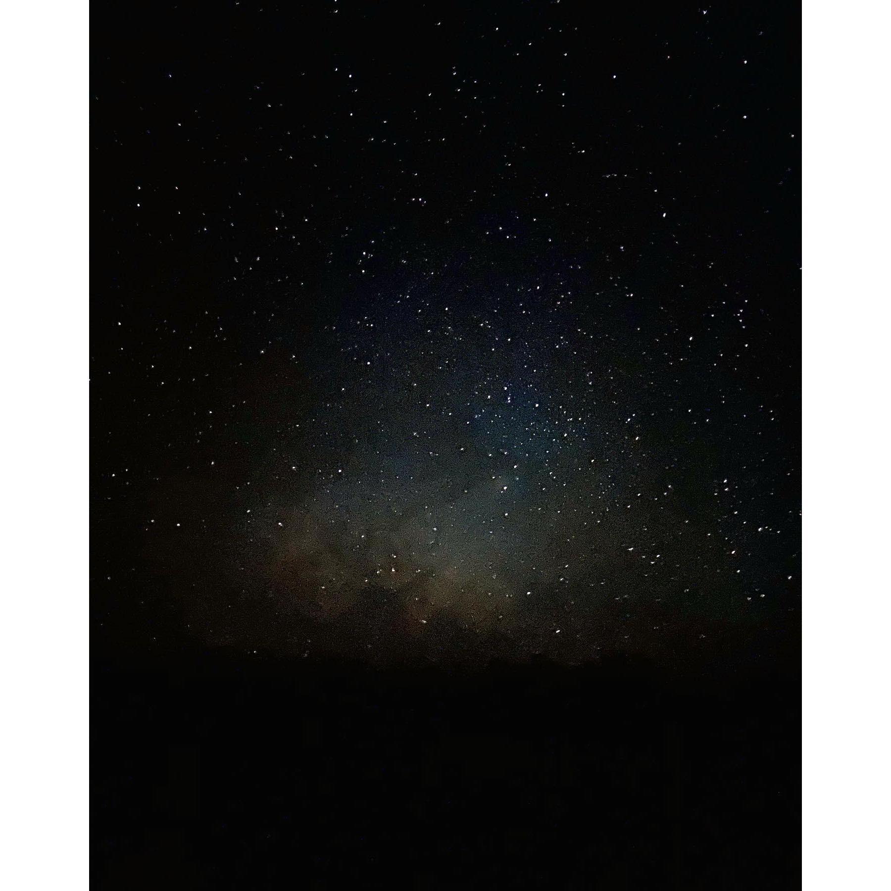 The first time we star gazed and realized our shared obsession with the universe