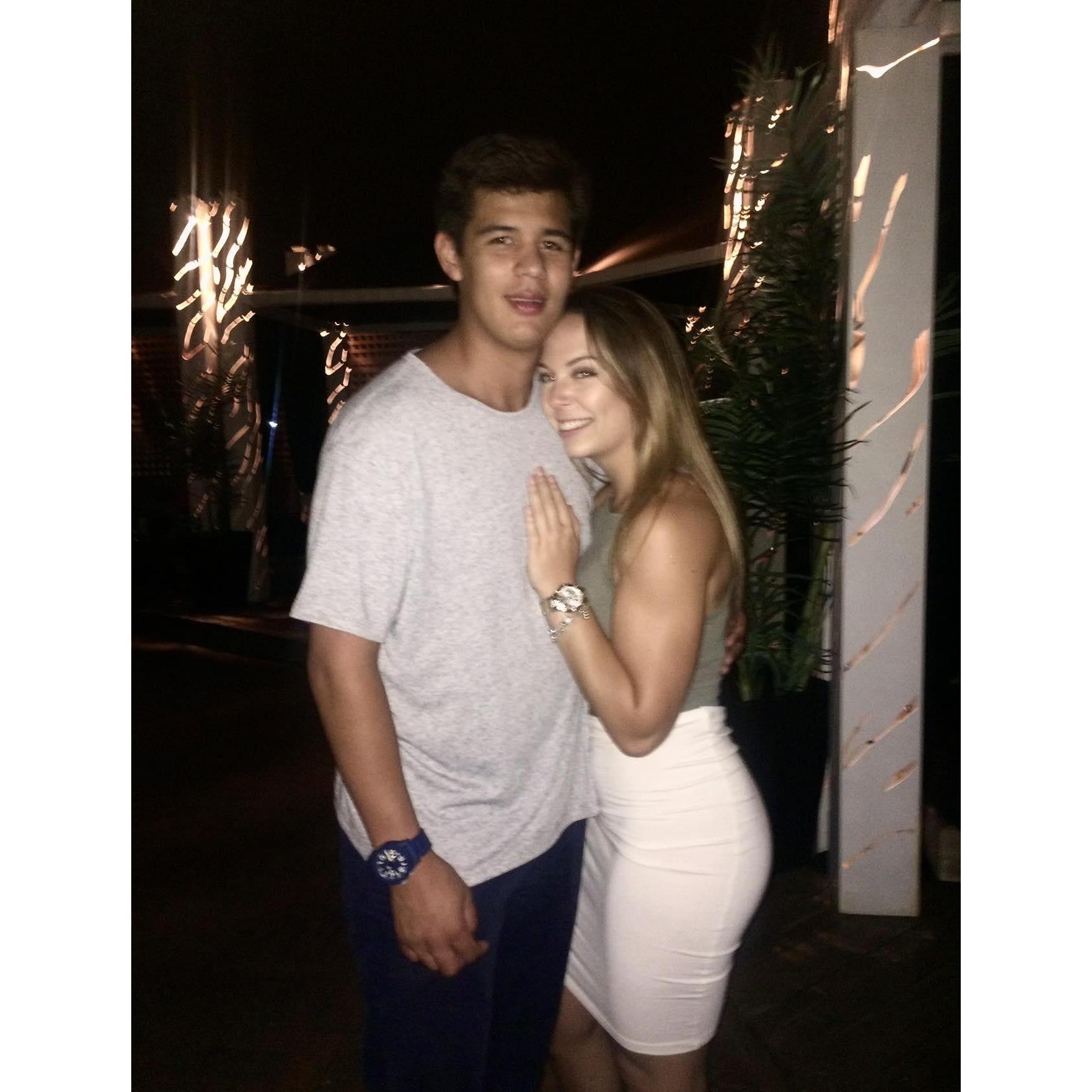 Our first summer dating.