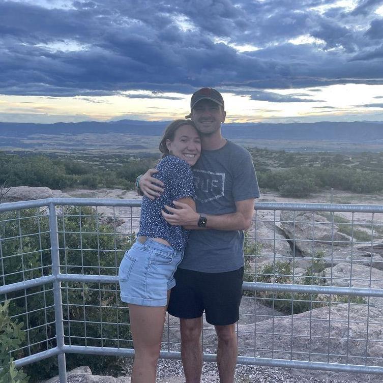 This Was Taken the Afternoon Before they got Engaged! Hallie had No Idea!
