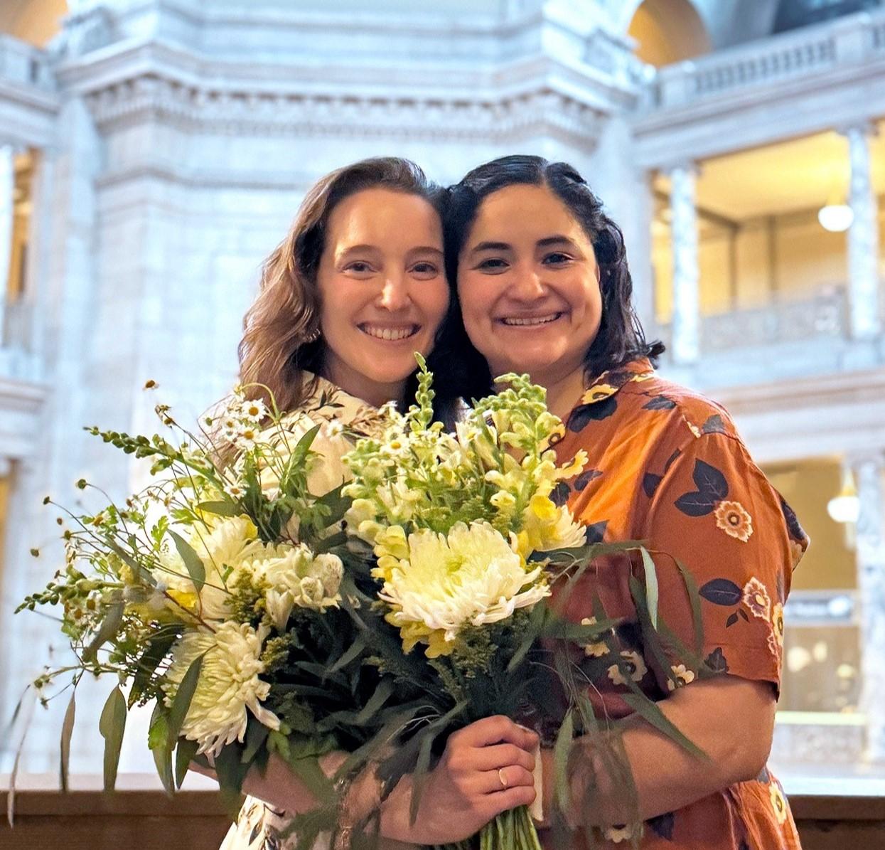 The Wedding Website of Emi Reyes and Laura Bentley