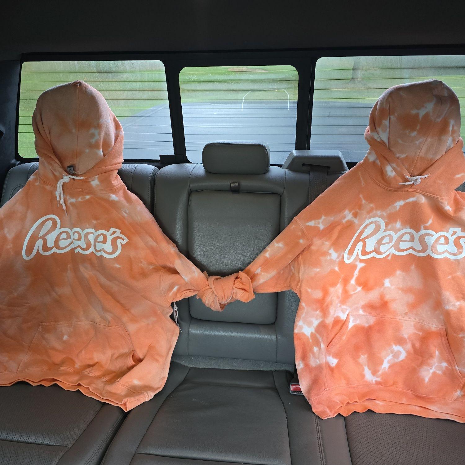Megan's dad surprised them when he picked them up from the airport after their engagement
