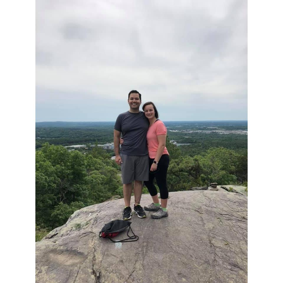 We love hiking, but we're not great at it - based on how lost we got on this day, we'll never find the actual peak of Blue Hills.