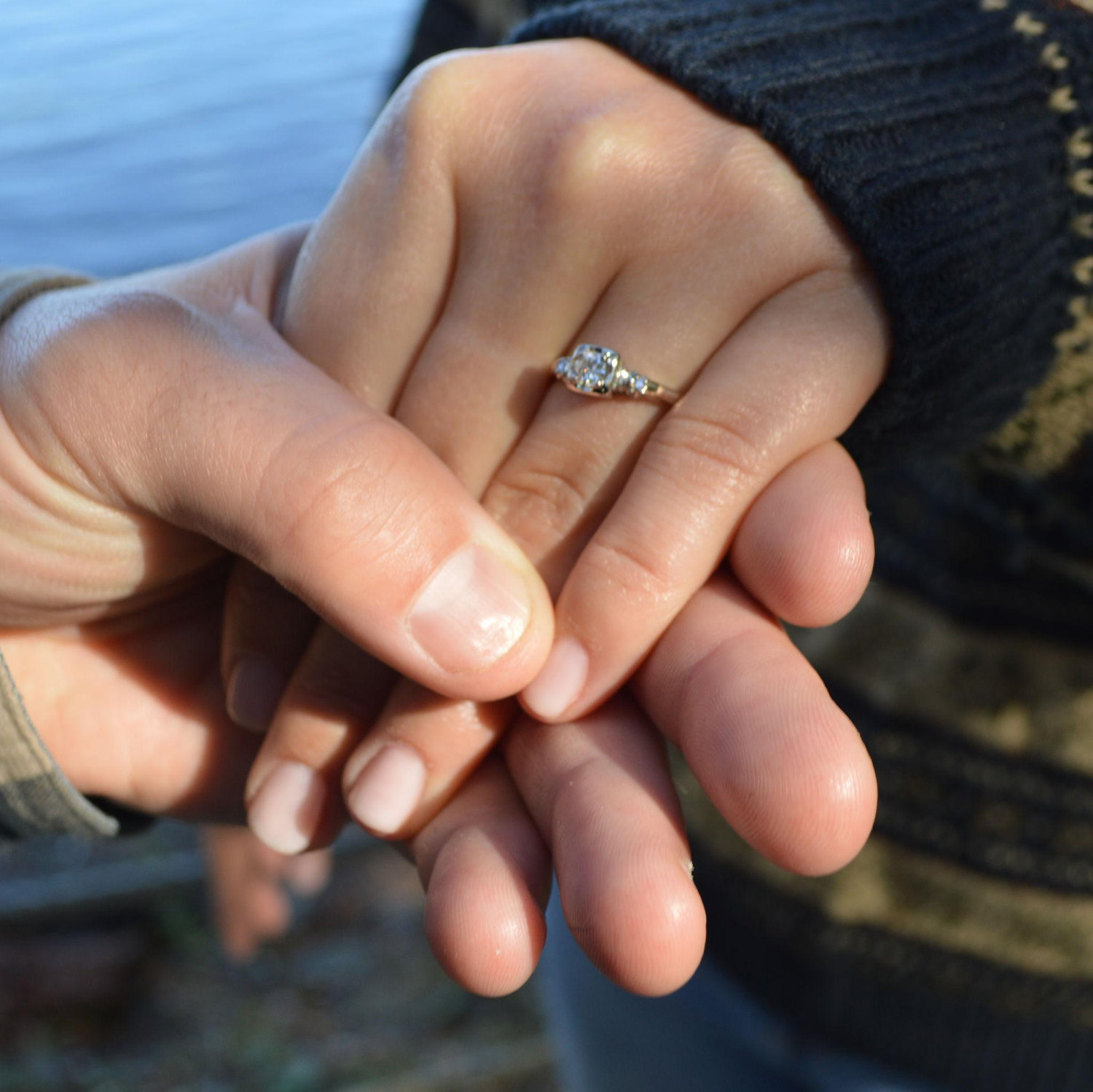 The day we got engaged, October 11th 2025.