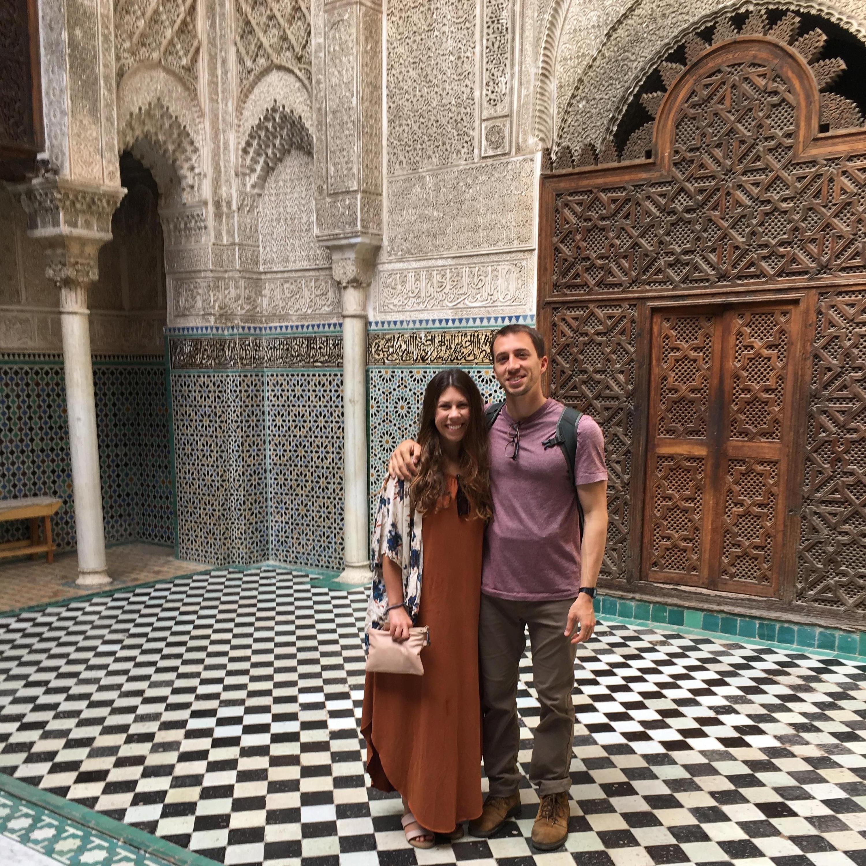 Al Attarine Madrasa in Fes, Morocco