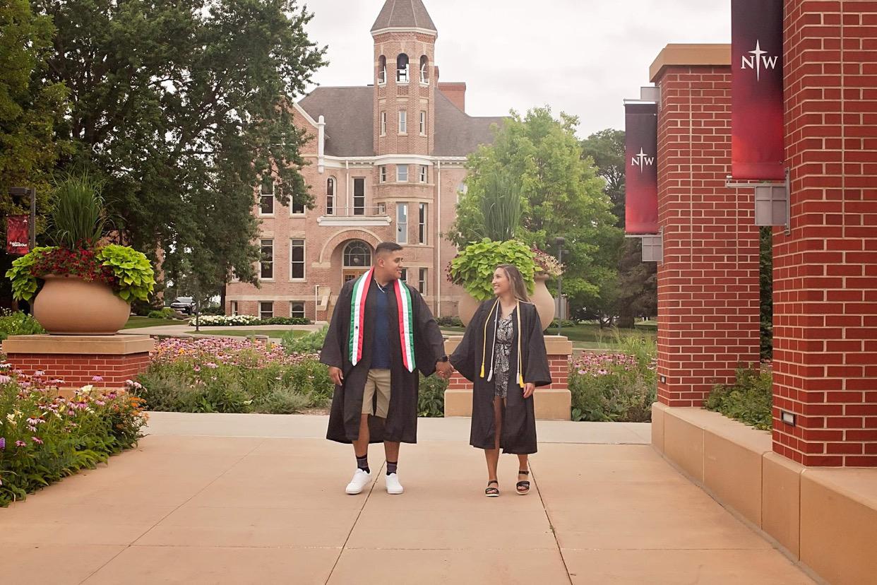 We met at Northwestern College in IA our freshman year.
