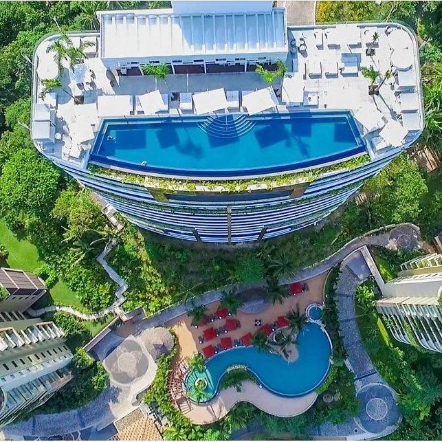 Bird's Eye View of Hotel Mousai