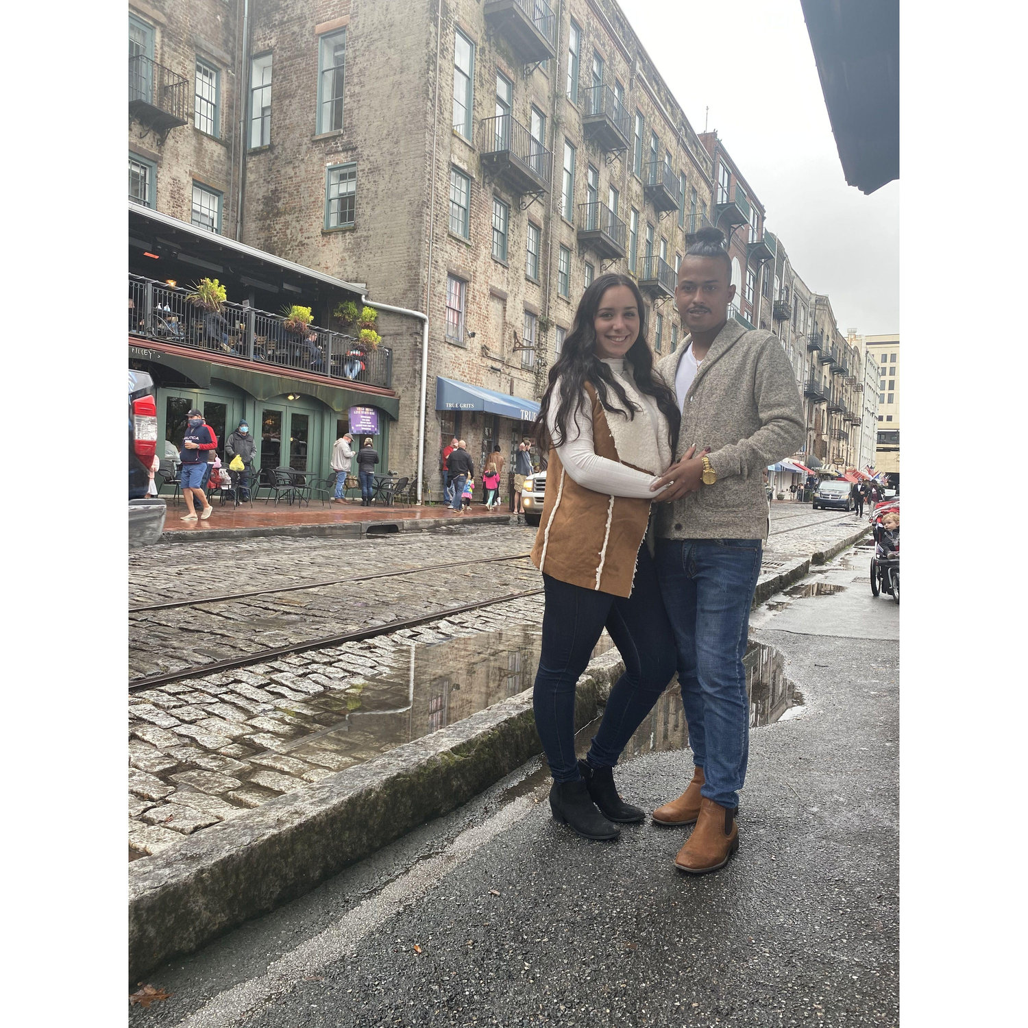 November 2020- our first trip together, Savannah Georgia!
