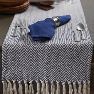 Handloom Chevron Table Runner