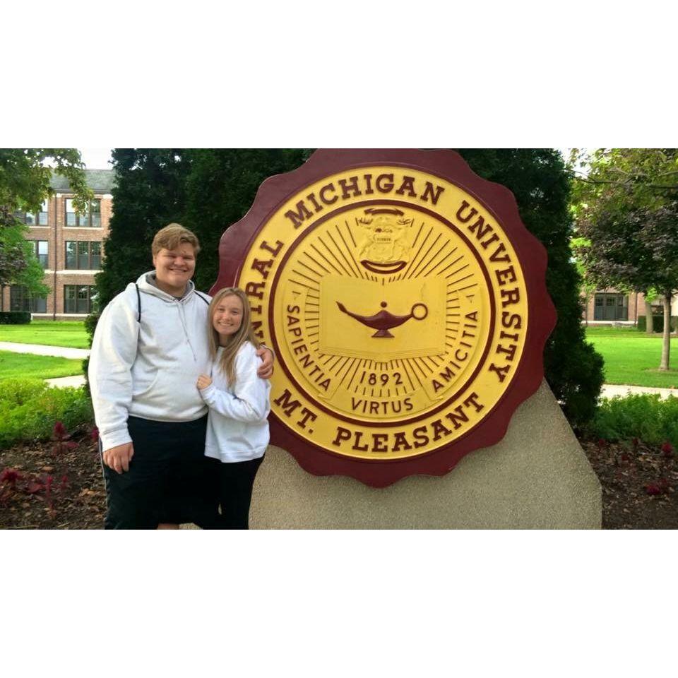 Senior year touring schools as we prepared to enter into the next chapter of our lives with each other by our sides