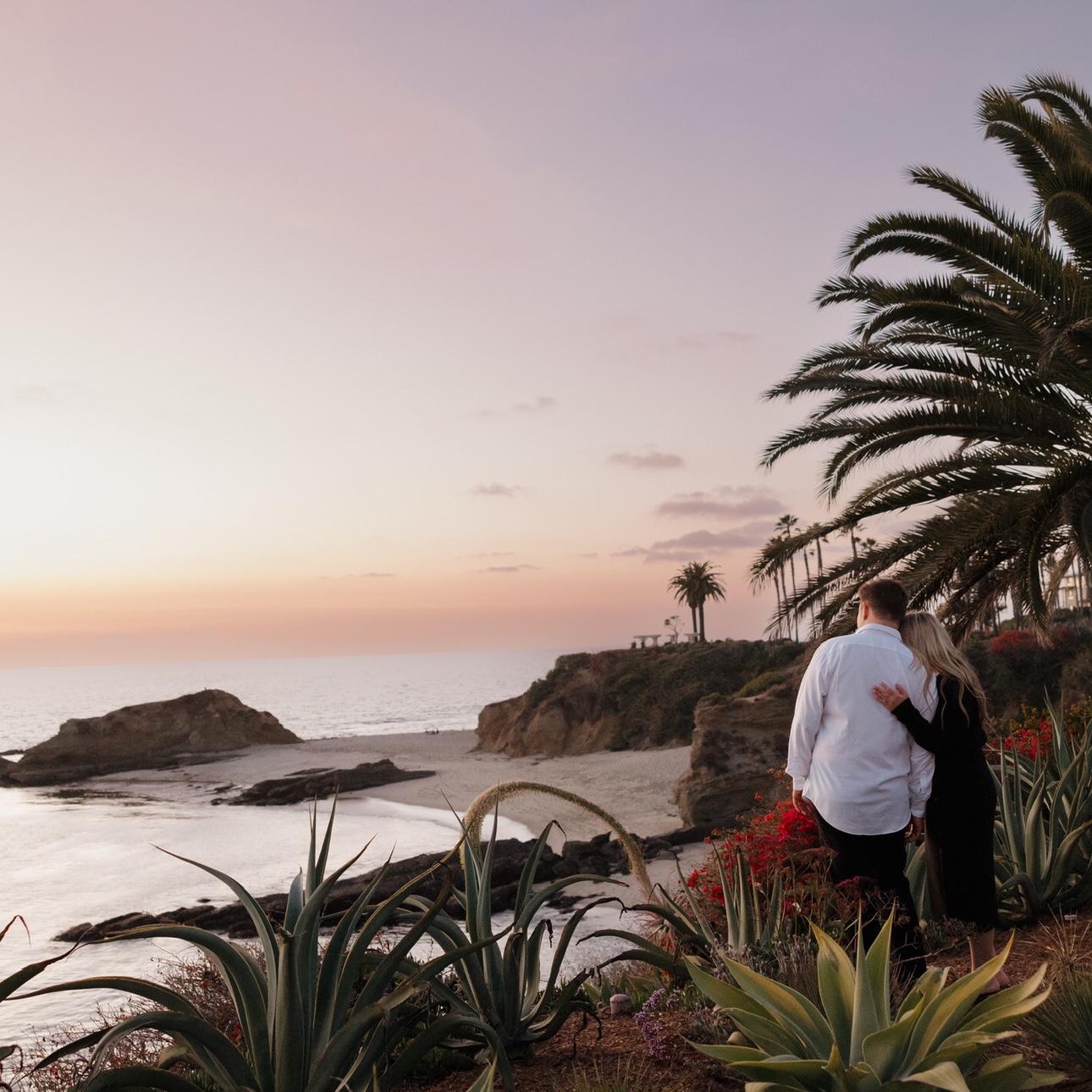 Engagement photos at the montage
