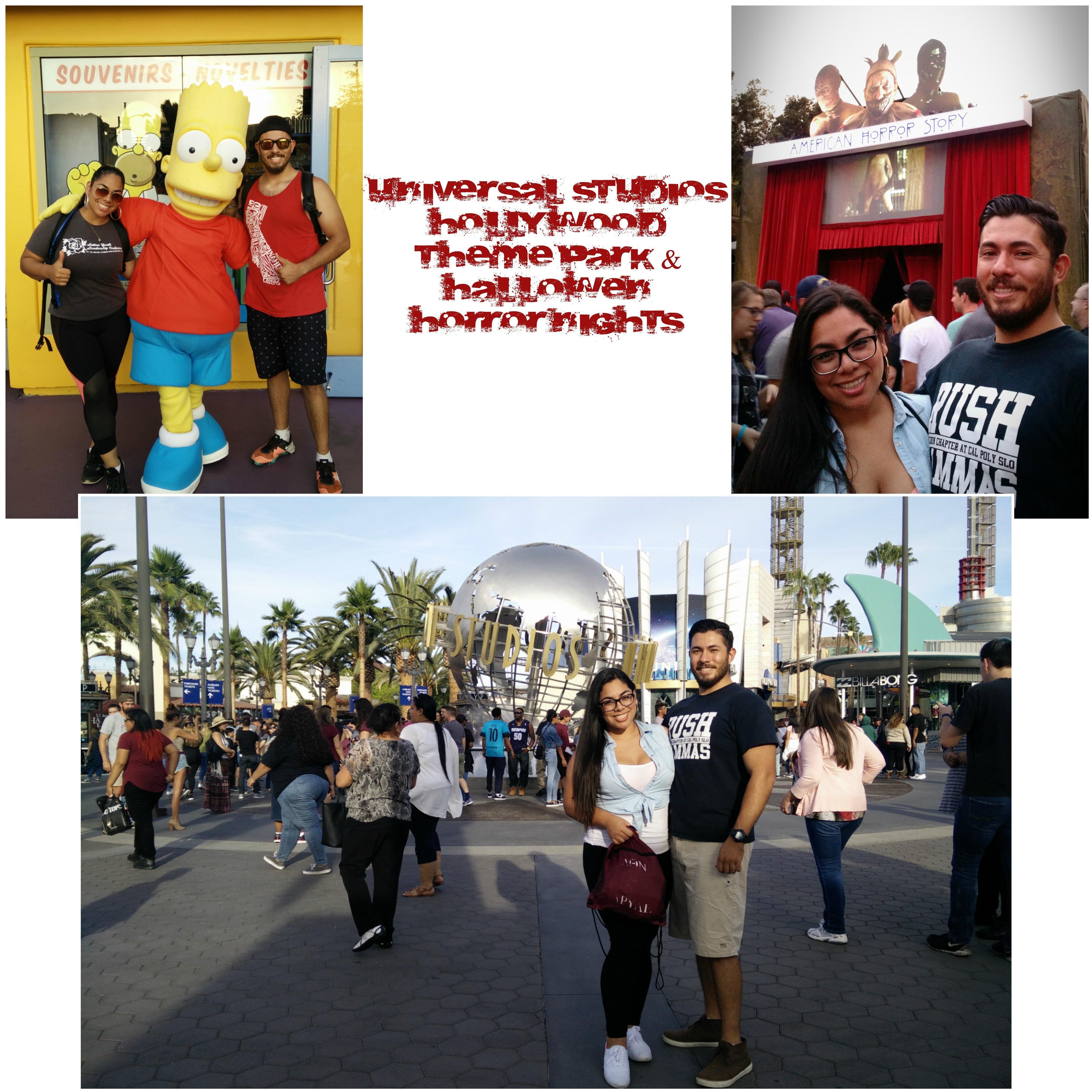 Our annual tradition mission down to hollywood for halloween horror nights every year <3