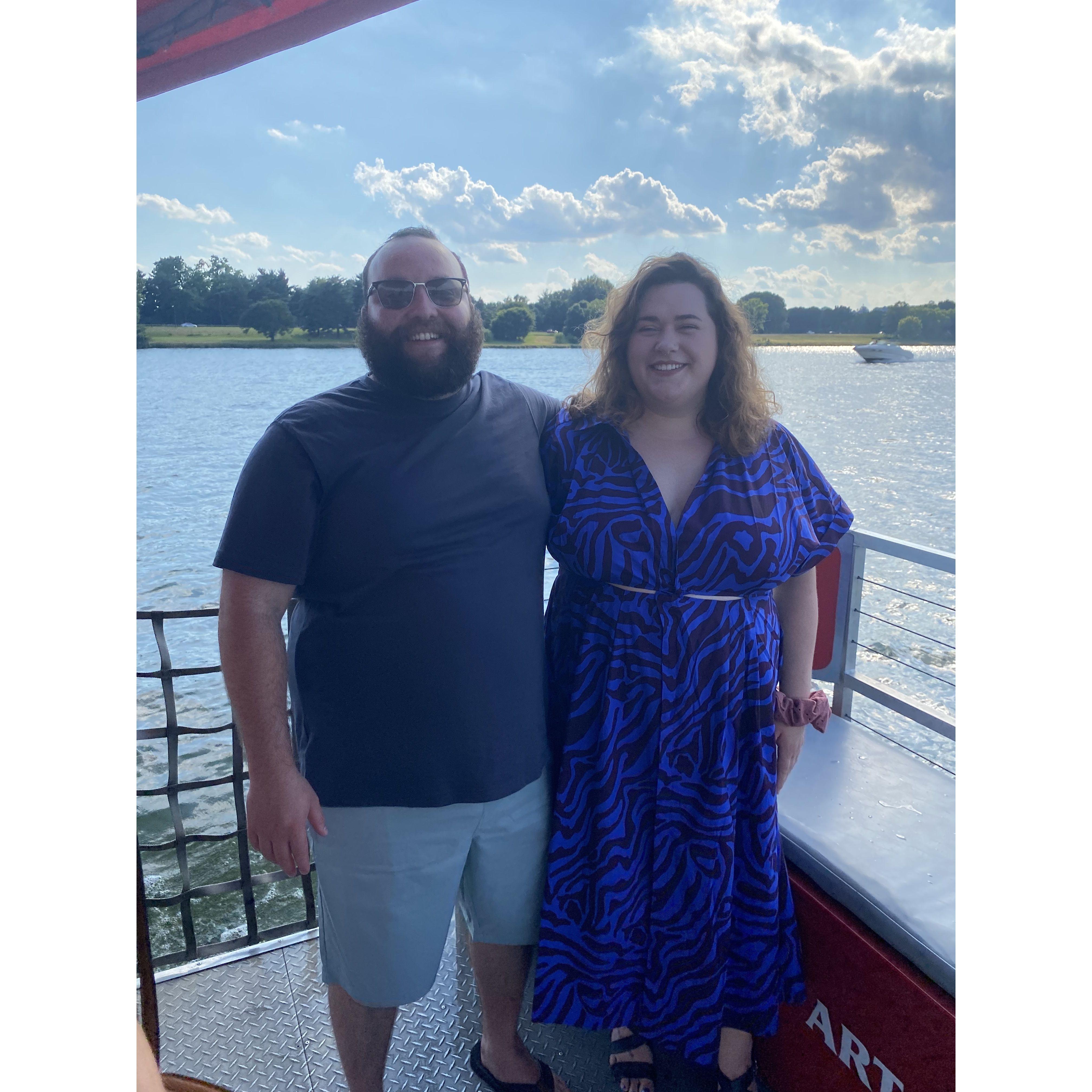 Cruising on the Potomac River