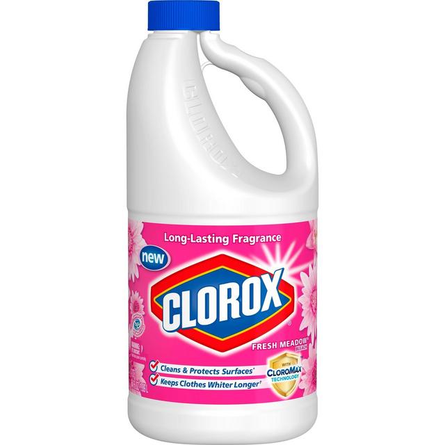 Clorox Liquid Bleach, Fresh Meadow Scent - 64oz