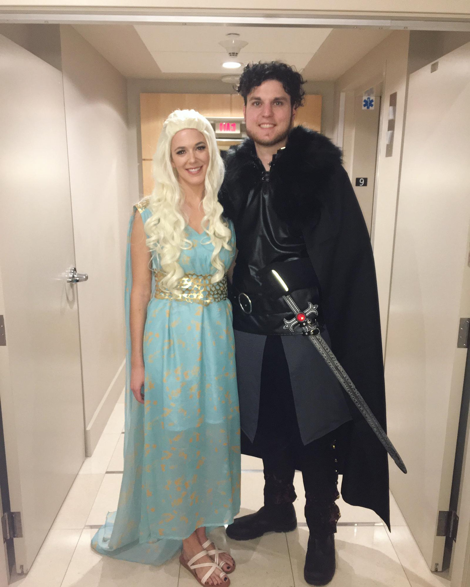 Our favorite costume to date. Winter is coming.