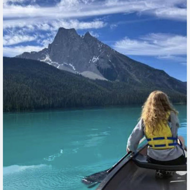 Emerald lake Kayak experience