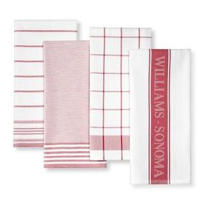 Williams Sonoma Multi-Pack Towels, Claret Red