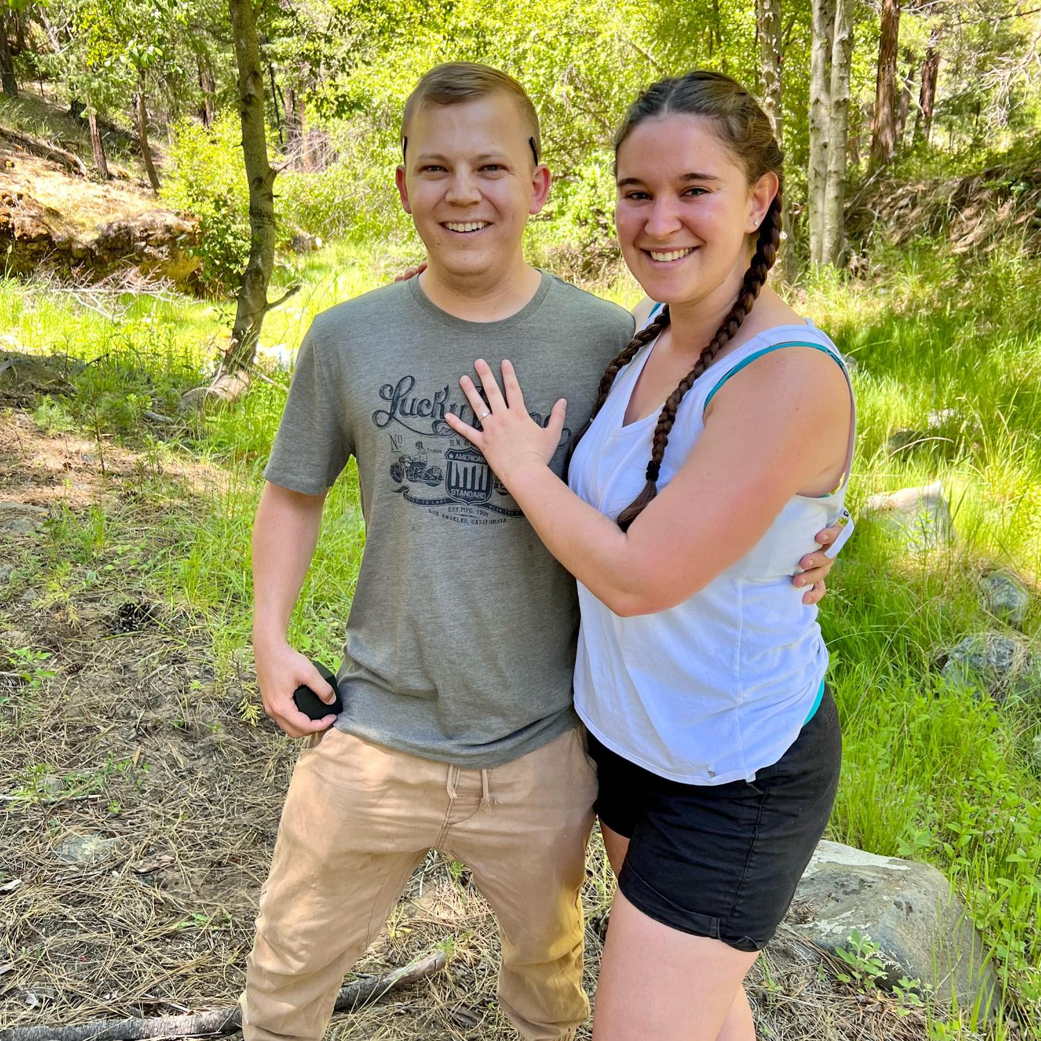 Where Destinie said "I do"