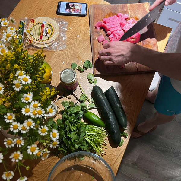 Cooking Lesson For Two