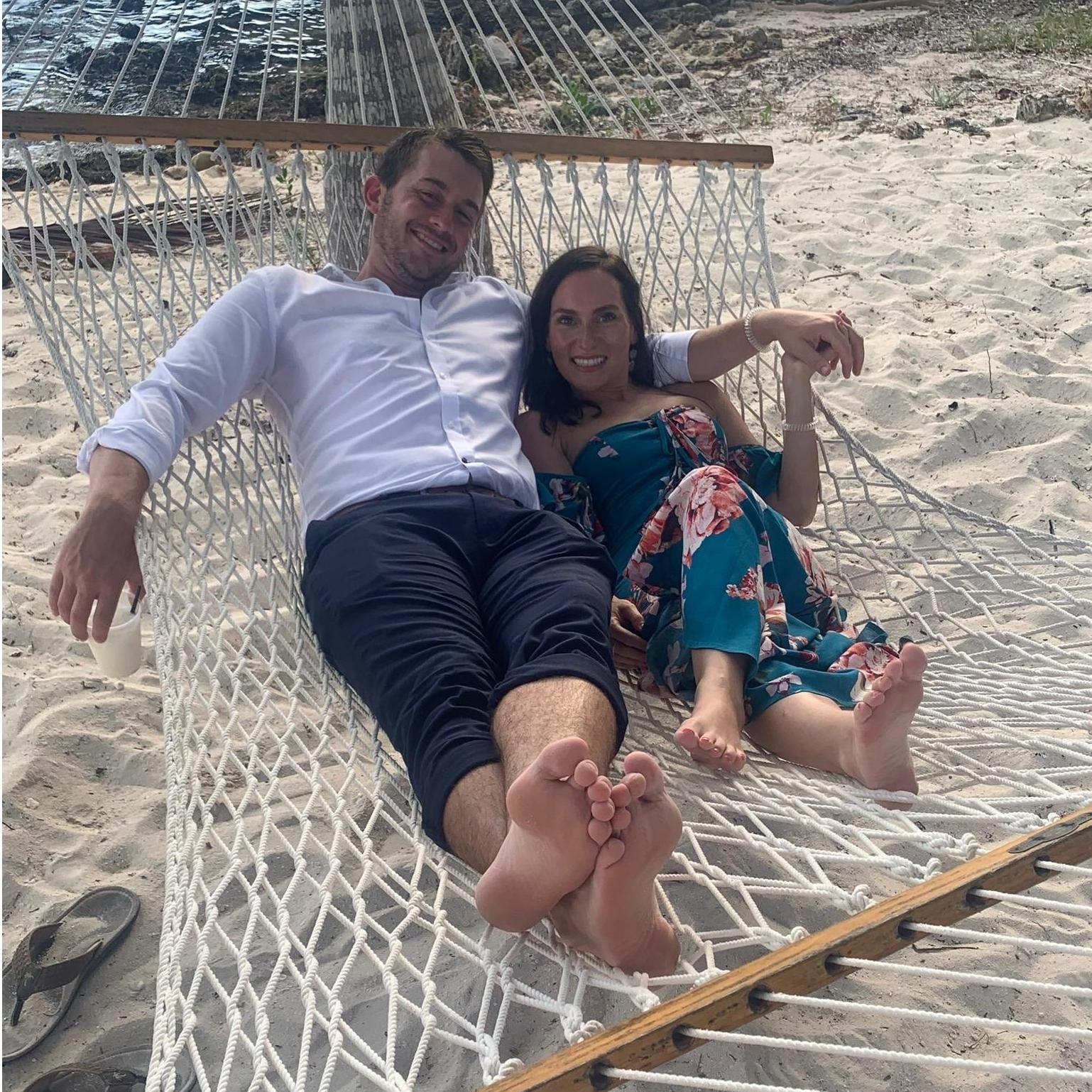 Hangin' around in the Bahamas right before Steven  and Kersten Uzelac's Wedding!