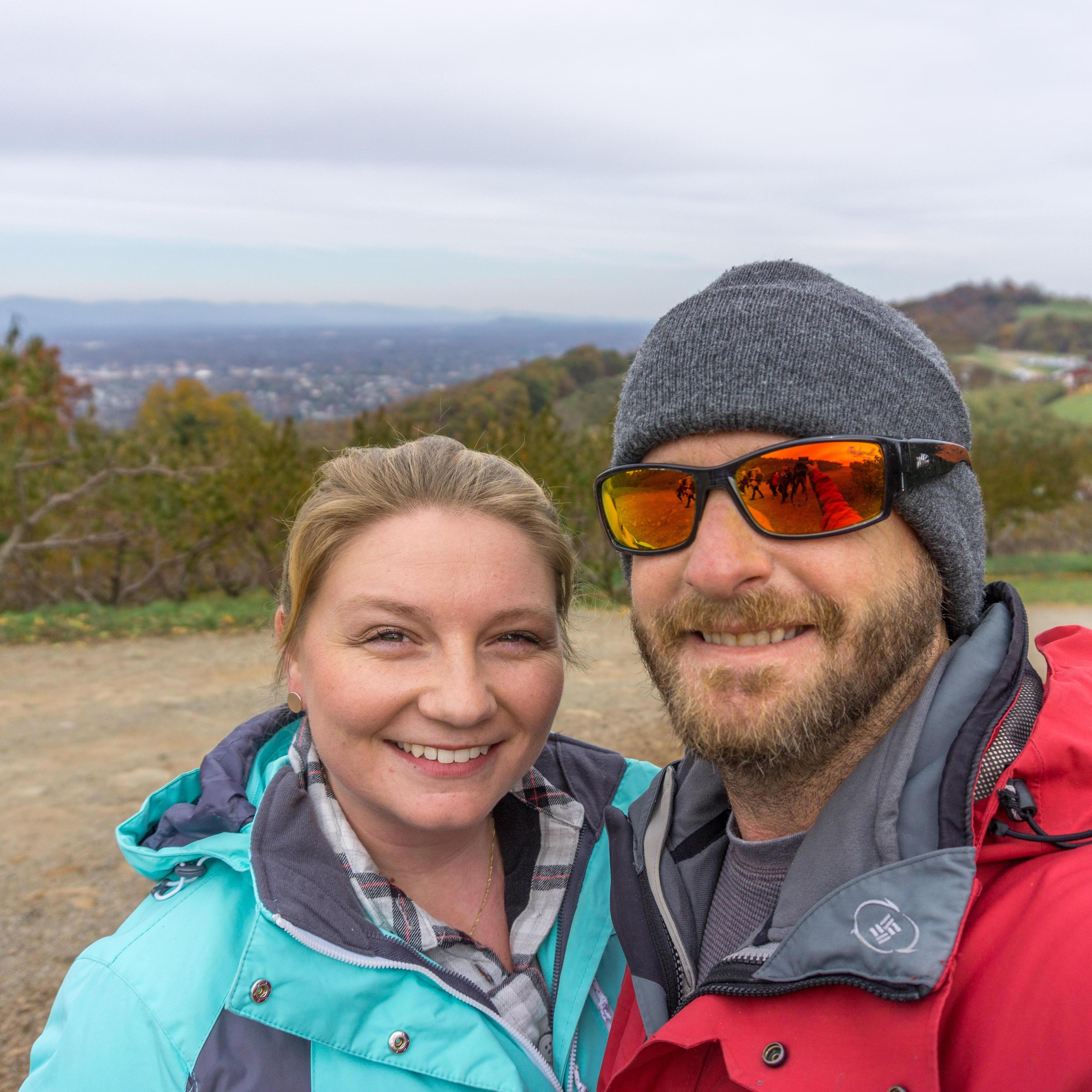 Apple picking at Carter Mountain