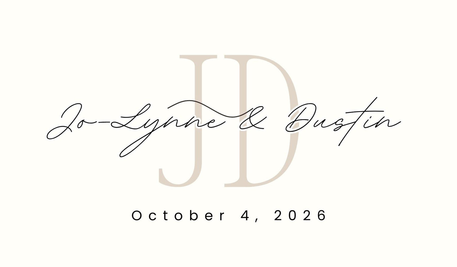 The Wedding Website of Jo-Lynne Hammett and Dustin Gilbert