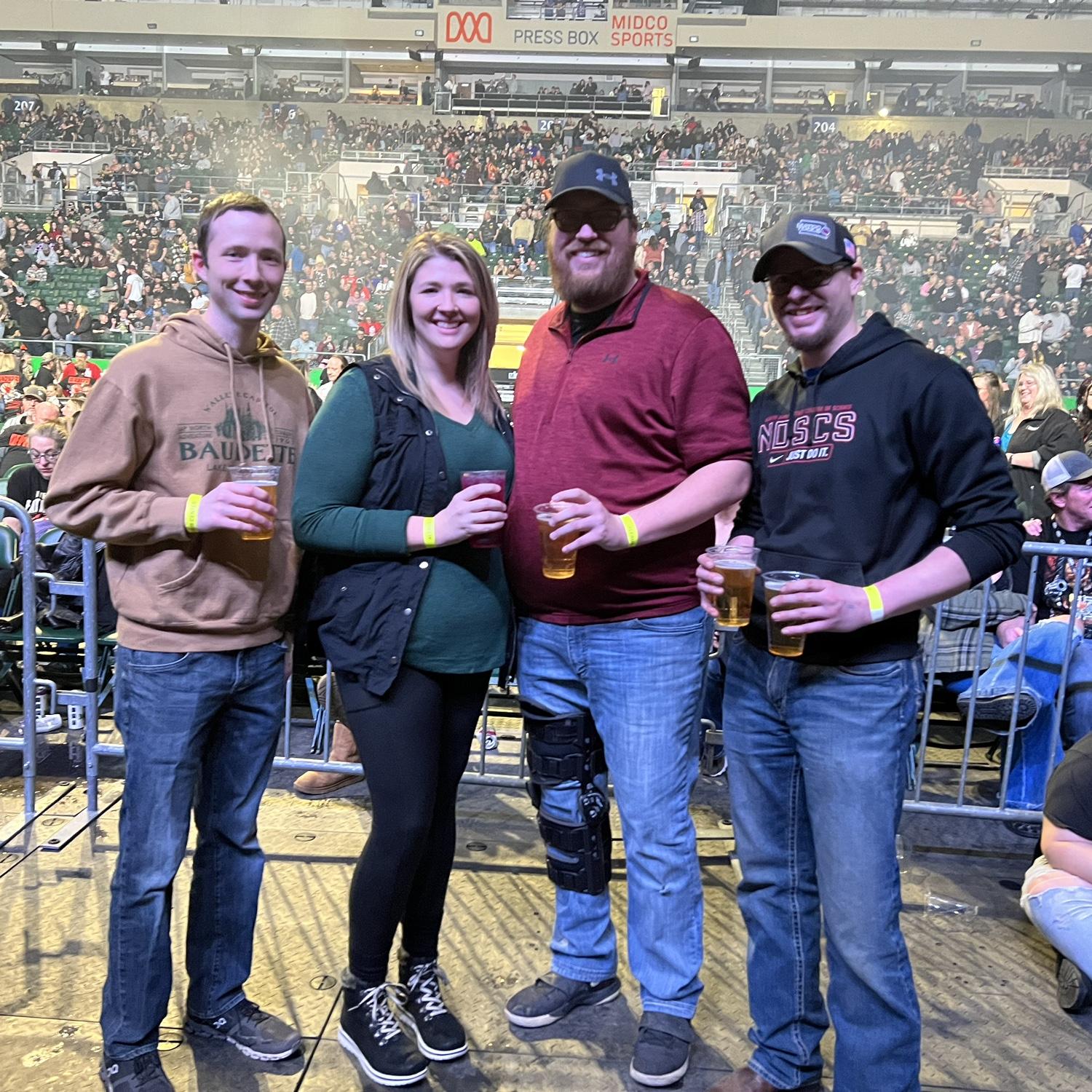 Five Finger Death Punch concert for Jennie’s birthday!