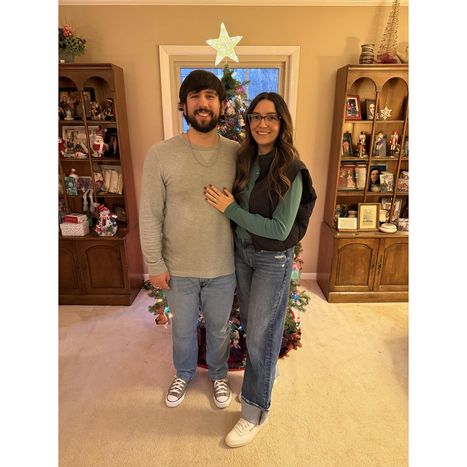 Our first Christmas engaged!