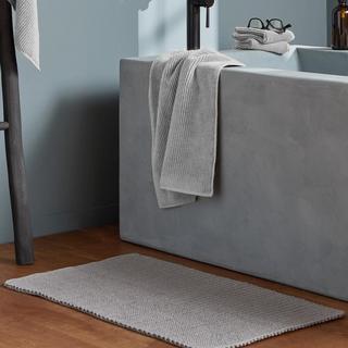 Braided Hand-Knit Bath Rug