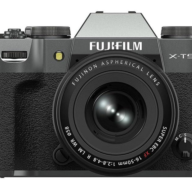 Fujifilm X-T50 Mirrorless Digital Camera XF16-50mmF2.8-4.8 R LM WR Lens Kit - Charcoal Silver