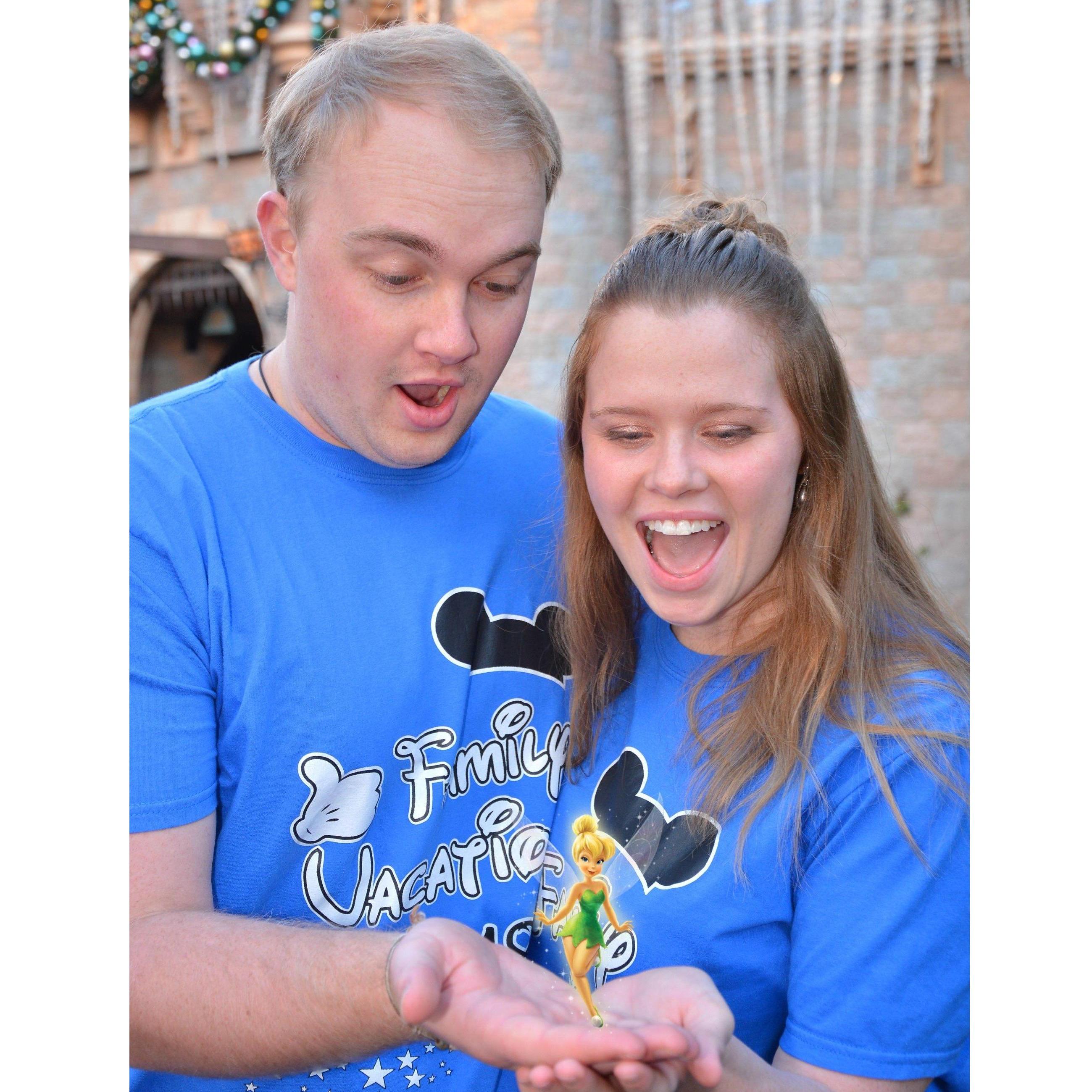 This was taken during a trip to Disneyland with the Sandri family.