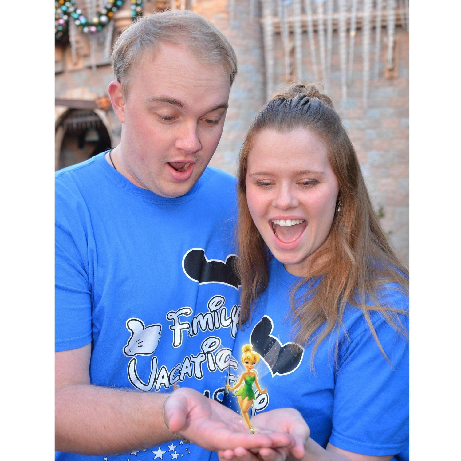 This was taken during a trip to Disneyland with the Sandri family.