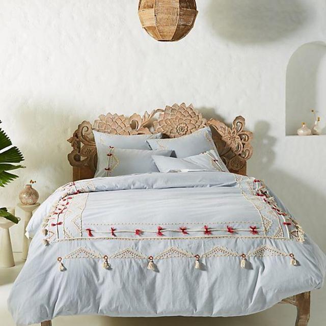 Vineet Bahl Embroidered Romula Duvet Cover - Queen
