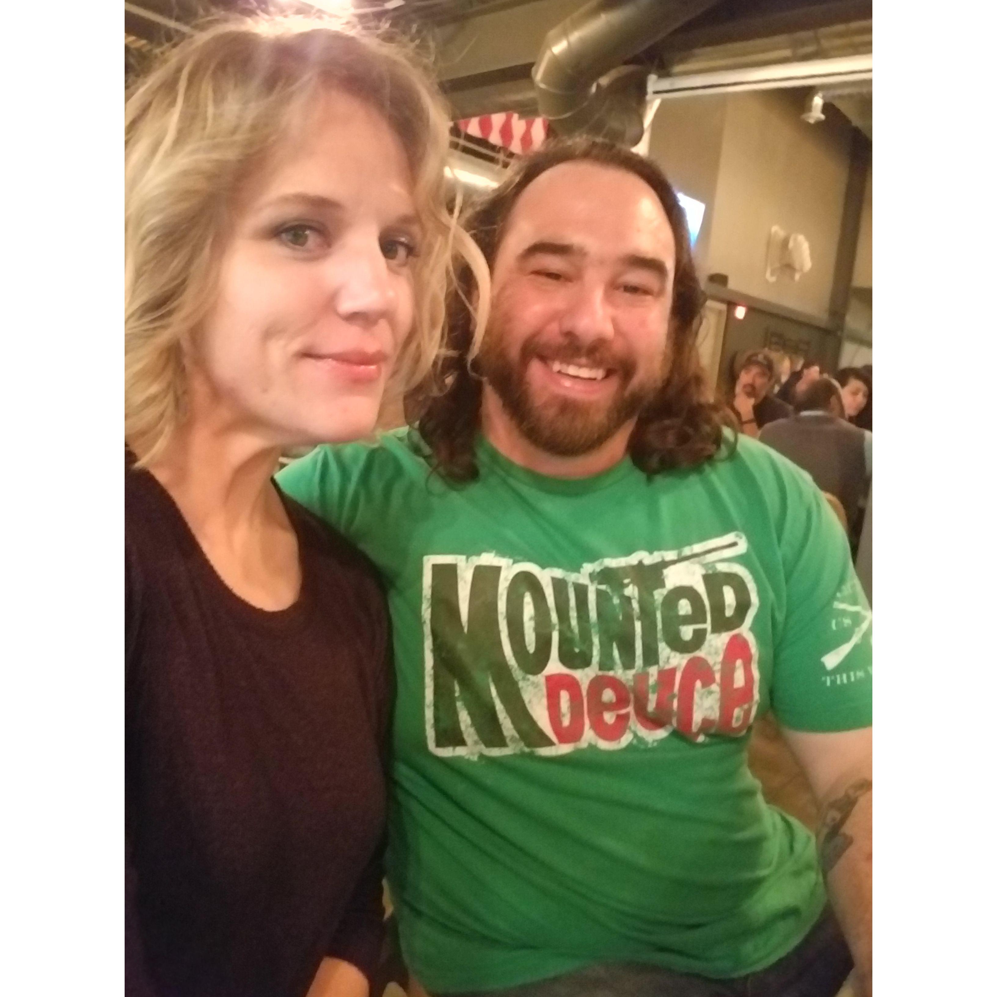 Our first selfie together! 
