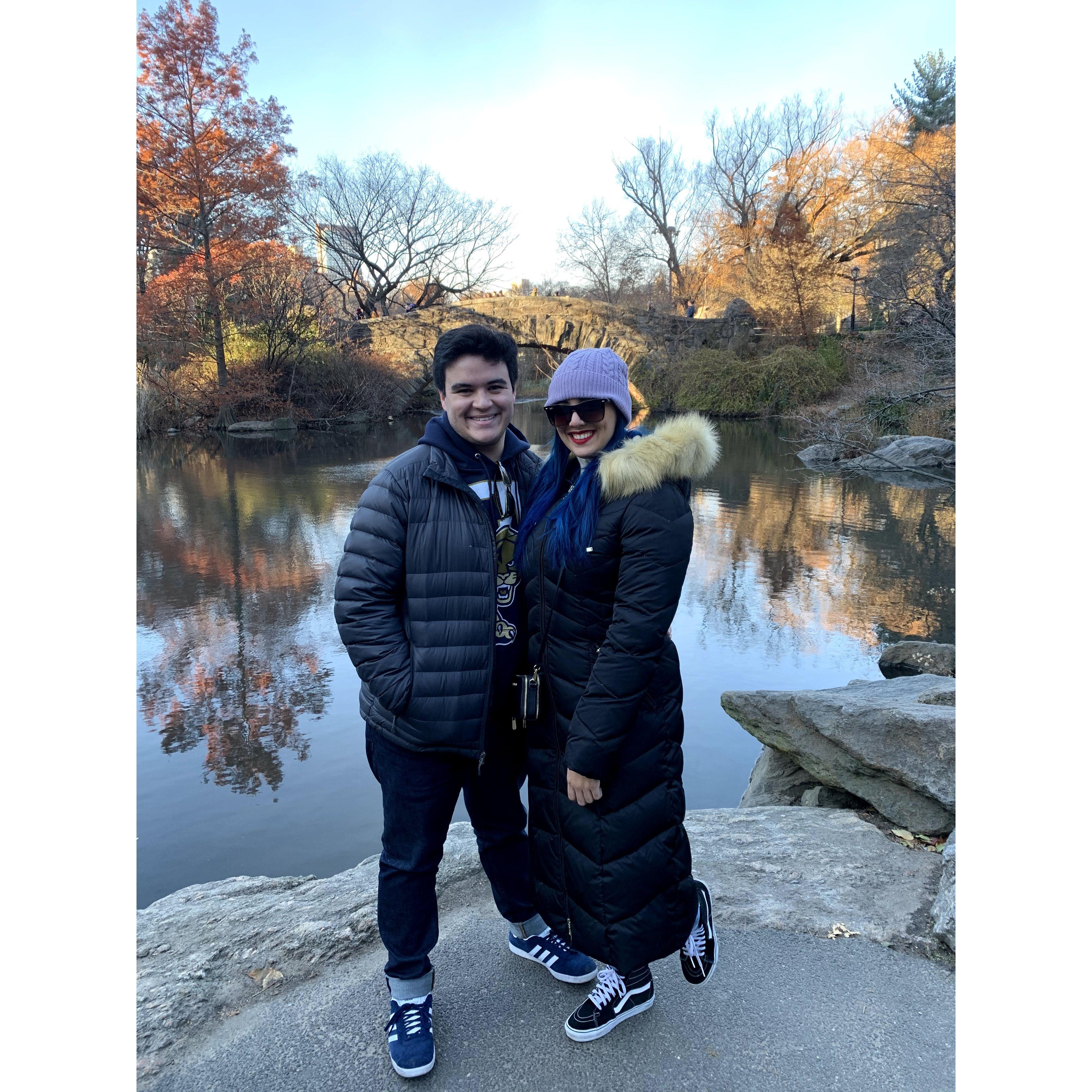 Our first time in New York together! 

We spent Thanksgiving here with Ken's family in 2019.