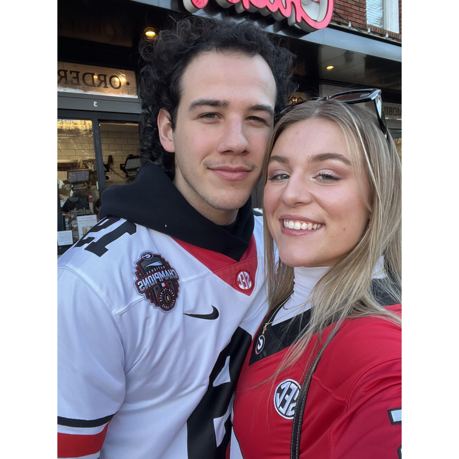 Us in Athens for the UGA game