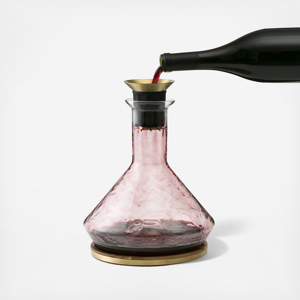 Rabbit, RBT Decanter With Coaster | Zola