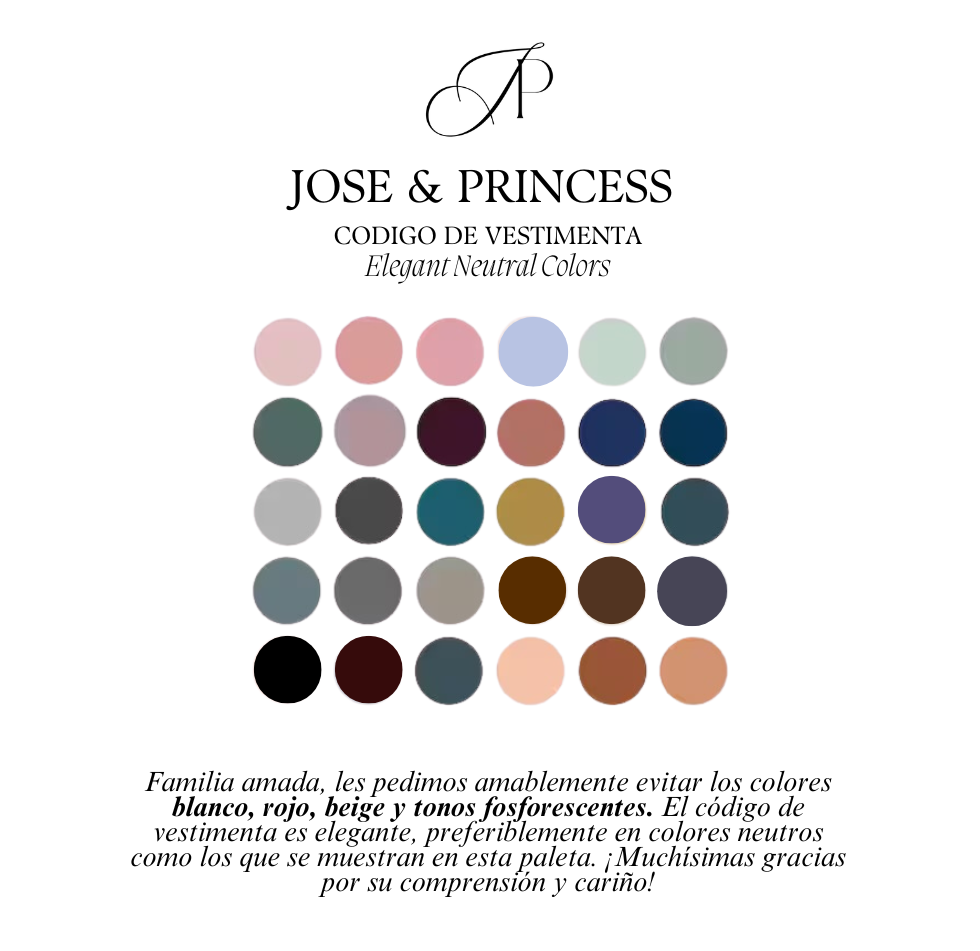 The Wedding Website of Jose Laya and Princess Arias