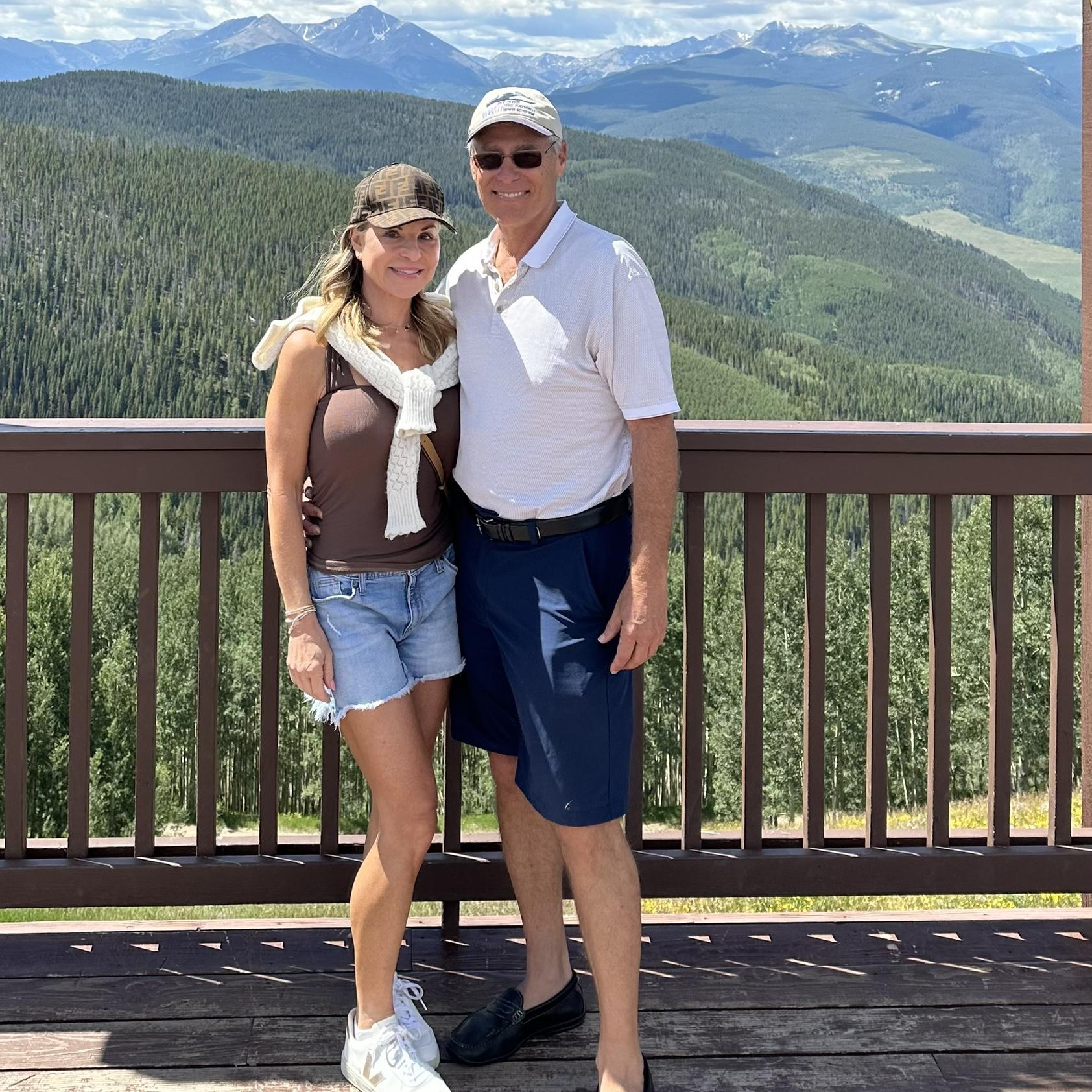 On top of the world together.